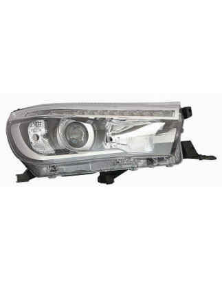 FARO FANALE PROIETTORE DX LED NERA LED ELETTRICA TOYOTA HI-LUX 2WD/4WD (N1) 2015 2020 OEM 811400K710