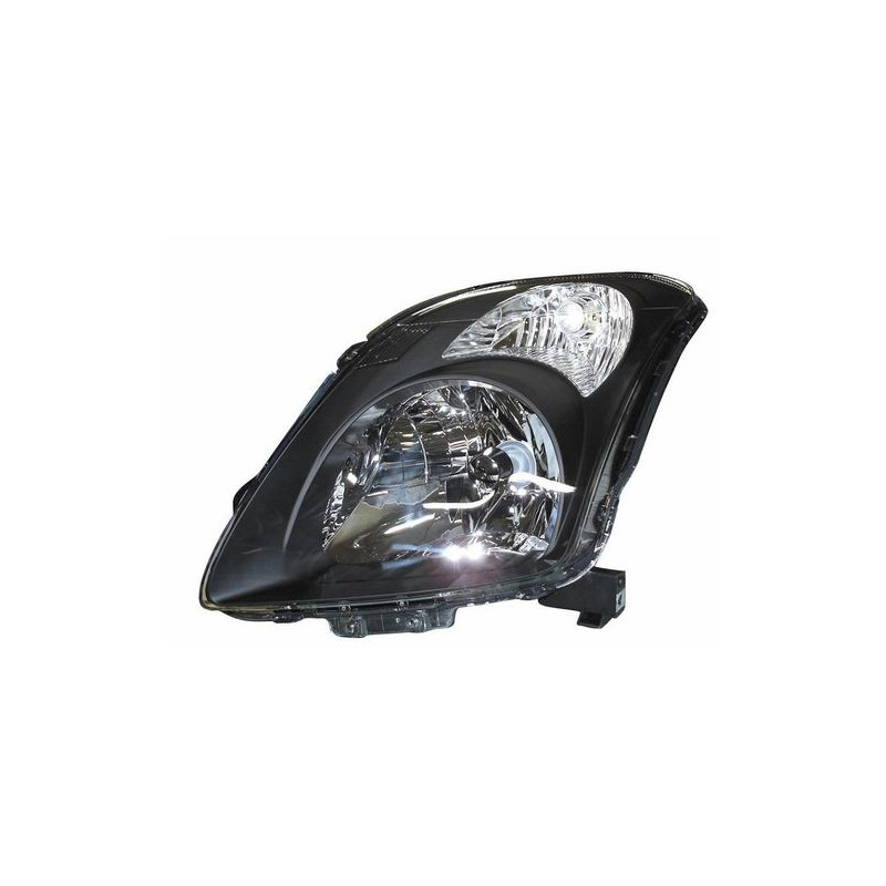 FARO FANALE PROIETTORE DX H4 NERA ELETTRICA SUZUKI SWIFT H/B (MZ/EZ) 2006 2011 OEM 3512062J11