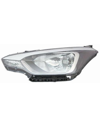 FARO FANALE PROIETTORE SX 3 H4 NERA ELETTRICA HYUNDAI i20 II (COUPE) (GB) 2014 2018 OEM 92101C8100
