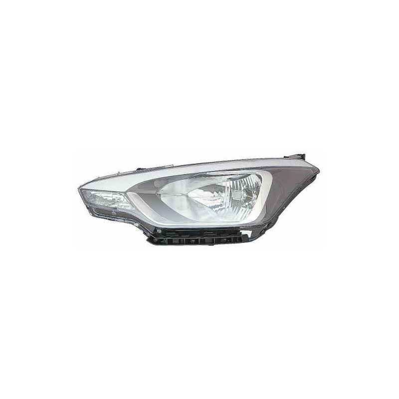 FARO FANALE PROIETTORE SX 3 H4 NERA ELETTRICA HYUNDAI i20 II (COUPE) (GB) 2014 2018 OEM 92101C8100