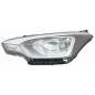FARO FANALE PROIETTORE SX 3 H4 NERA ELETTRICA HYUNDAI i20 II (COUPE) (GB) 2014 2018 OEM 92101C8100