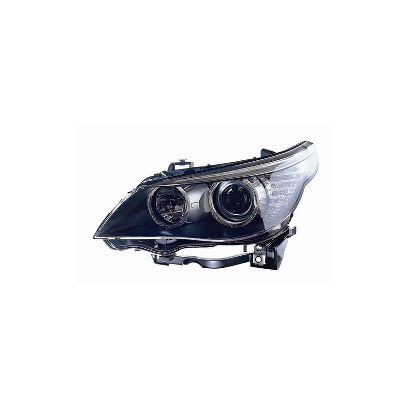 FARO FANALE PROIETTORE DX LED NERA BMW SERIES 5 (E60/E61) 2003 2010 OEM 63127177728