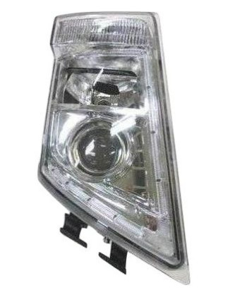 FARO FANALE PROIETTORE SX LED CROMATA ELETTRICA VOLVO TRUCK FH16 2008 2013 OEM 21035638