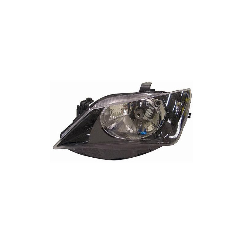 FARO FANALE PROIETTORE DX 1 H4 NERA ELETTRICA SEAT IBIZA (6J5/6P1) 2012 2015 OEM 6J1941022J