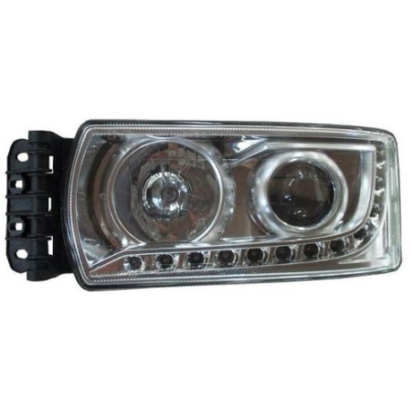 FARO FANALE PROIETTORE SX XENON LED MANUALE A LED IVECO STRALIS 2003 2019 OEM 5801639077