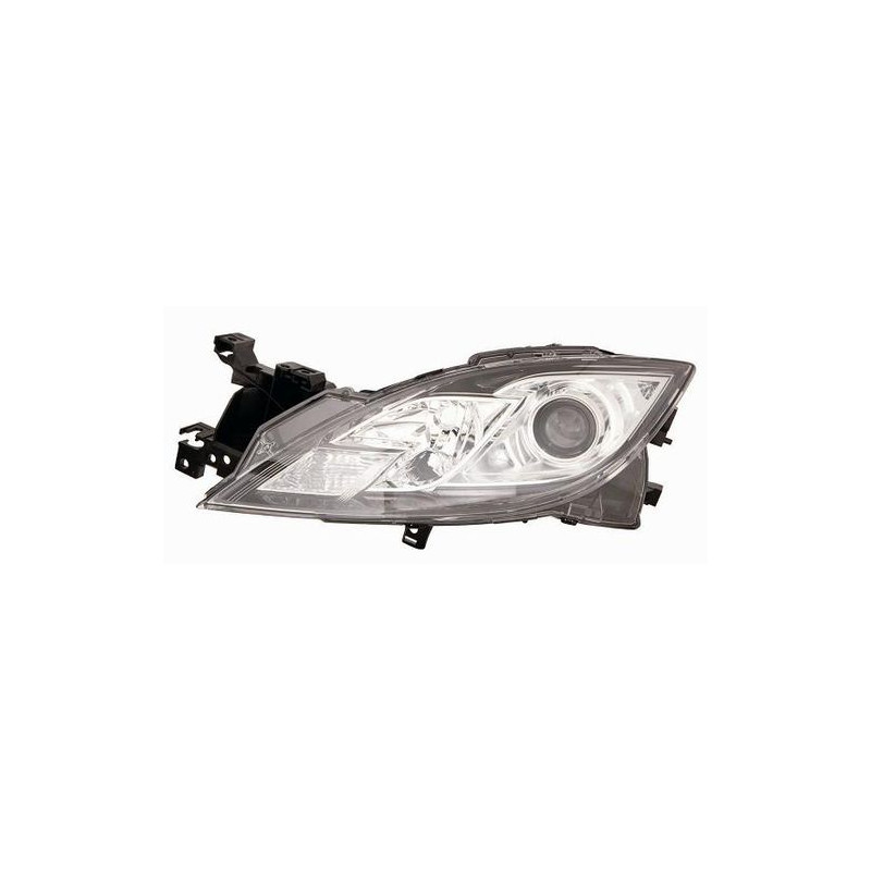 FARO FANALE PROIETTORE DX CROMATA MAZDA 6 (GH/GJ/GL) 2008 2013 OEM GDK1510K0A