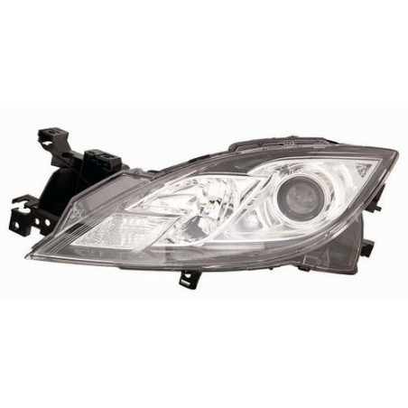 FARO FANALE PROIETTORE DX CROMATA MAZDA 6 (GH/GJ/GL) 2008 2013 OEM GDK1510K0A