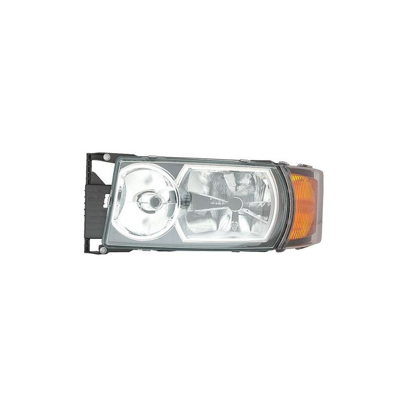 FARO FANALE PROIETTORE DX XENON,H7,D1R LED MANUALE CROMATA SCANIA SERIE G - P- R 2014  OEM 2442635