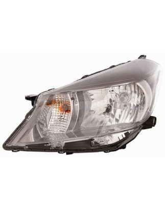 FARO FANALE PROIETTORE SX H4,PY21W,W5W CROMATA GRIGIO SCURO TOYOTA YARIS III (P13) 2011 2014 OEM 811700D470
