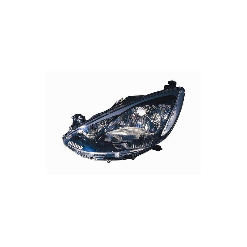 FARO FANALE PROIETTORE DX H4 NERA ELETTRICA MAZDA 2 (DE/DH) 2007 2014 OEM DF71510K0G