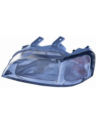 FARO FANALE PROIETTORE SX 5 H4 CROMATA ELETTRICA HONDA CIVIC H/B (EG/EH/EJ) 1992 1996 OEM 33151ST3G11