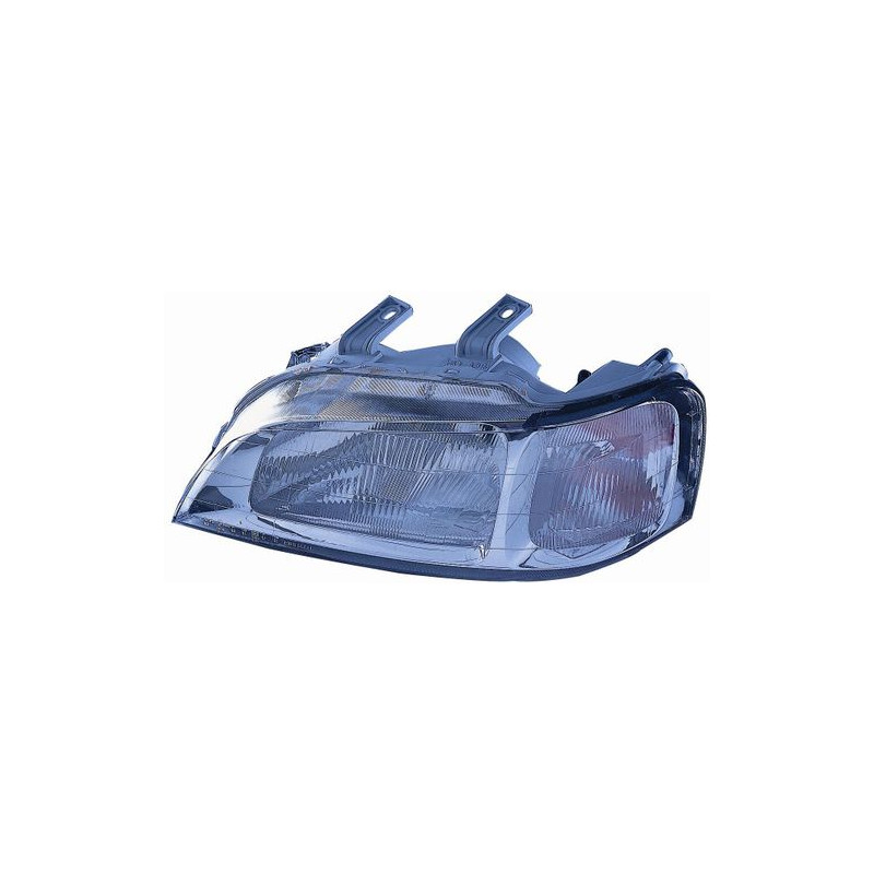 FARO FANALE PROIETTORE SX 5 H4 CROMATA ELETTRICA HONDA CIVIC H/B (EG/EH/EJ) 1992 1996 OEM 33151ST3G11