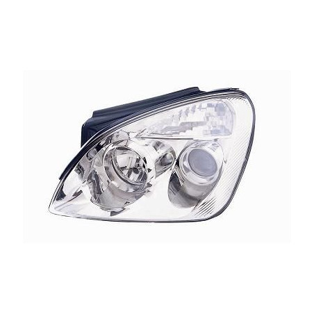 FARO FANALE PROIETTORE SX H7,H1 CROMATA ELETTRICA KIA CARENS 2006 2013 OEM 921011D020