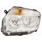 FARO FANALE PROIETTORE SX H7,H1 CROMATA ELETTRICA DACIA DUSTER I (HS) 2010 2017 OEM 260600069R