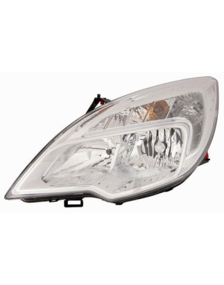 FARO FANALE PROIETTORE DX H7,H1 T�V CROMATA OPEL MERIVA (S10) 2010 2014 OEM 1216050