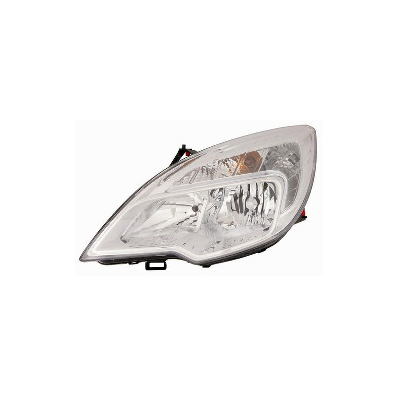 FARO FANALE PROIETTORE DX H7,H1 T�V CROMATA OPEL MERIVA (S10) 2010 2014 OEM 1216050