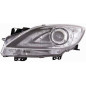 FARO FANALE PROIETTORE SX XENON NERA MAZDA 3 SDN-H/B (BL/BK) 2008 2013 OEM BBP351041H