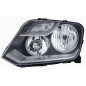 FARO FANALE PROIETTORE DX H7,H1 MANUALE VALEO NERA ELETTRICA VOLKSWAGEN AMAROK P/U (S6/S7) 2010 2016 OEM 2H1941016N
