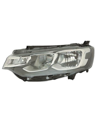 FARO FANALE PROIETTORE DX H7,H1 NERA ELETTRICA CITROEN C-ELYSEE (DD) 2013 2016 OEM 9817297880