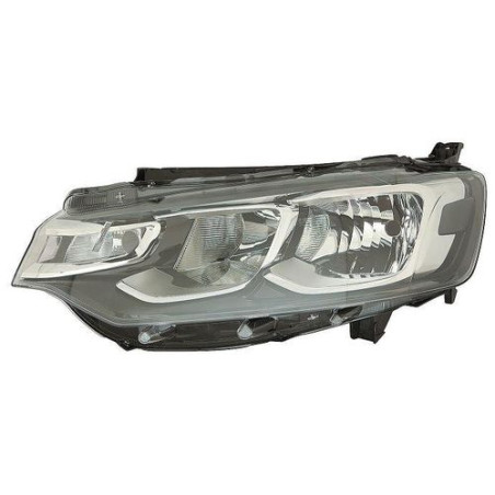 FARO FANALE PROIETTORE DX H7,H1 NERA ELETTRICA CITROEN C-ELYSEE (DD) 2013 2016 OEM 9817297880