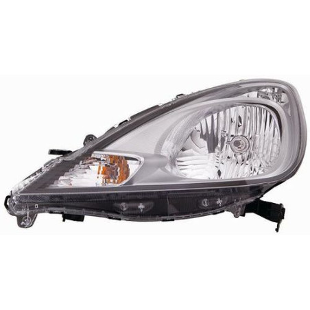 FARO FANALE PROIETTORE SX H4 CROMATA ELETTRICA HONDA JAZZ (GK) 2011 2015 OEM 33150TF0G51