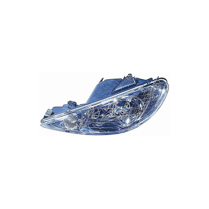 FARO FANALE PROIETTORE DX H7,H7 ELETTRICA PEUGEOT 206 (2A/2C/2D/2E/2K) 1998 2009 OEM 6205S9