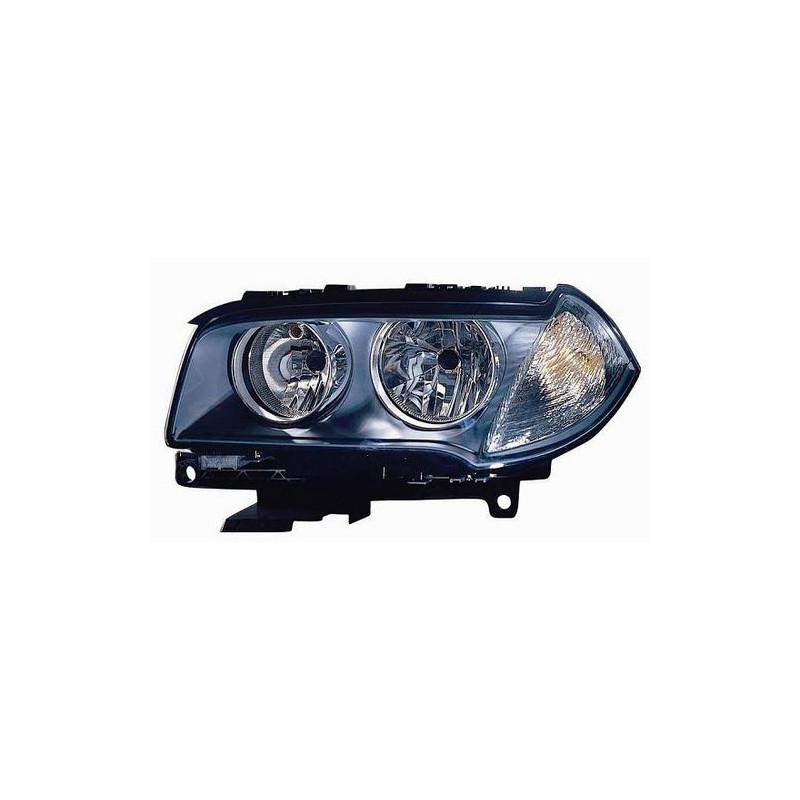FARO FANALE PROIETTORE DX 2H7 NERA BMW X3 (E83) 2004 2007 OEM 63127162190
