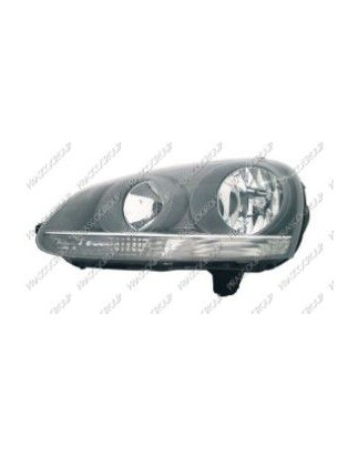 FARO FANALE PROIETTORE SX H7,H7 GRIGIA SCURA ELETTRICA VOLKSWAGEN GOLF V (1K1) 2004 2008 OEM 1K6941029C