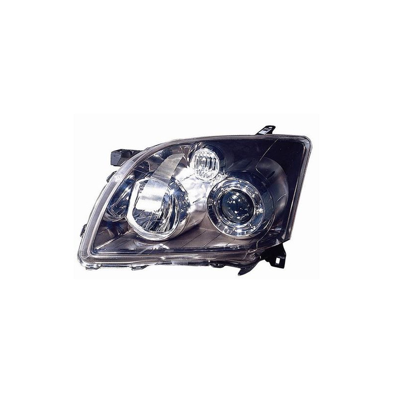 FARO FANALE PROIETTORE SX H7,H1 NERA ELETTRICA TOYOTA AVENSIS (T25) 2003 2008 OEM 8117005194