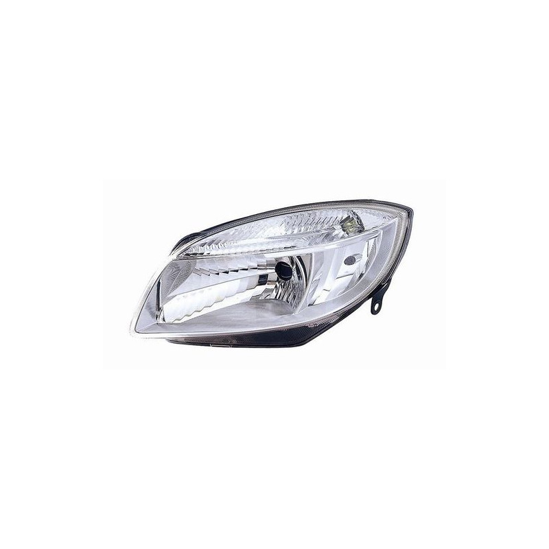FARO FANALE PROIETTORE SX H4 ELETTRICA SKODA FABIA (542/545) 2007 2010 OEM 5J1941017