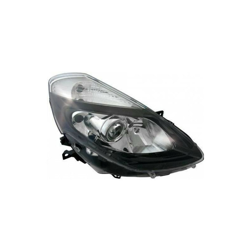 FARO FANALE PROIETTORE DX H1/H7/H7 ELETTRICA NERA ELETTRICA RENAULT CLIO III (BR0 1/CR0 1) 2009 2013 OEM 260104676R