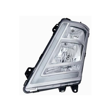 FARO FANALE PROIETTORE SX H12,H7,H1,PY21W LED MANUALE CROMATA A LED VOLVO TRUCK FH16 2013  OEM 21221130