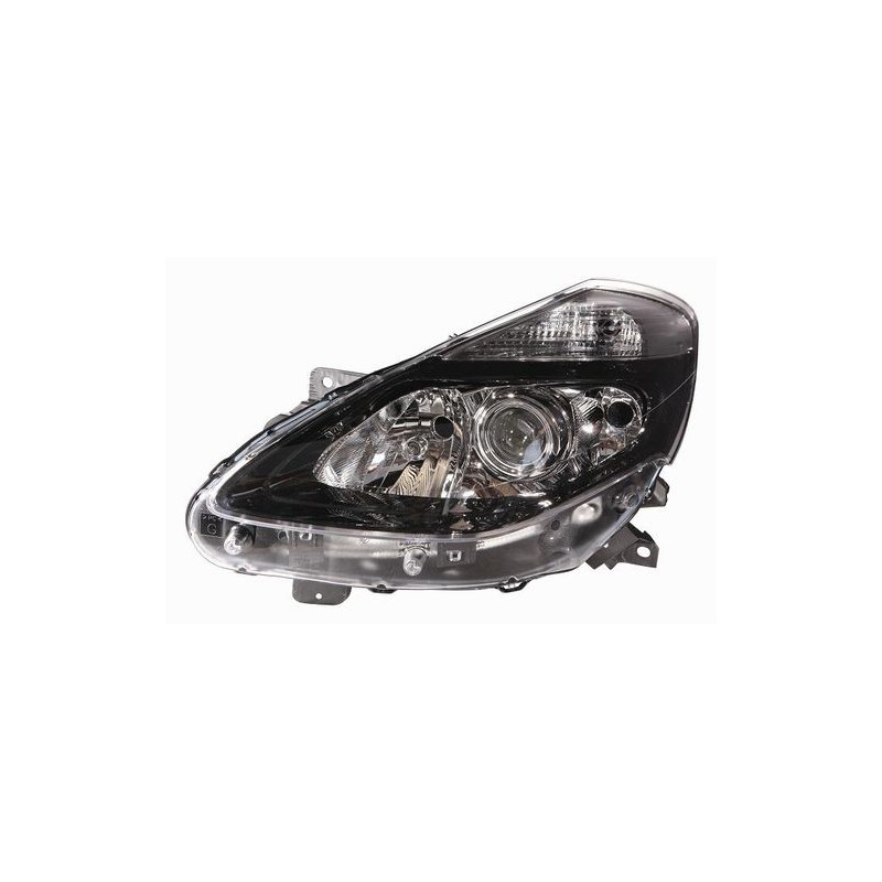 FARO FANALE PROIETTORE SX H1,H7 NERA ELETTRICA RENAULT CLIO III (BR0 1/CR0 1) 2009 2013 OEM 260603960R