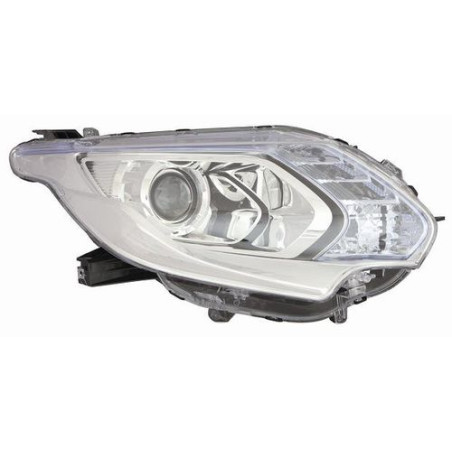FARO FANALE PROIETTORE SX XENON LED CROMATA LED ELETTRICA MITSUBISHI P/U L200 (KJ/KK/KL) 2015 2019 OEM 8301C741