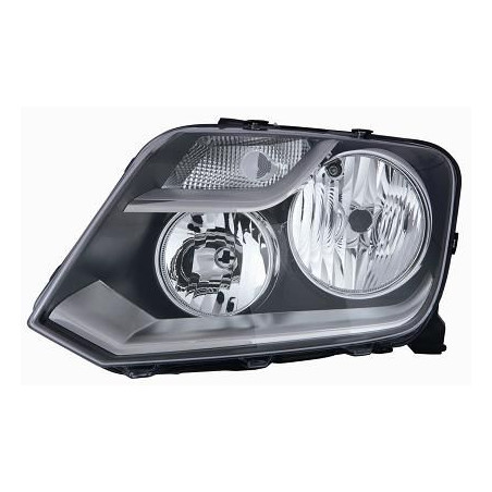 FARO FANALE PROIETTORE SX H7,H1 MANUALE VALEO NERA ELETTRICA VOLKSWAGEN AMAROK P/U (S6/S7) 2010 2016 OEM 2H1941015N