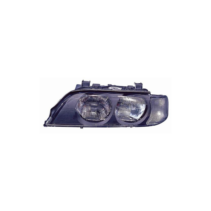 FARO FANALE PROIETTORE DX H7 NERA BIANCO ELETTRICA BMW SERIES 5 (E39) 1996 2002 OEM 63128375300