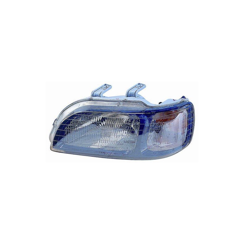 FARO FANALE PROIETTORE DX 5 H4 NERA ELETTRICA HONDA CIVIC H/B (EG/EH/EJ) 1992 1996 OEM 33101ST3305