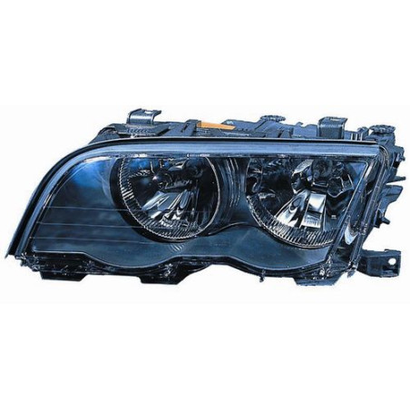 FARO FANALE PROIETTORE DX H7,H7 NERA NERA ELETTRICA BMW SERIES 3 SDN (E46) 1999 2002 OEM 63126902746