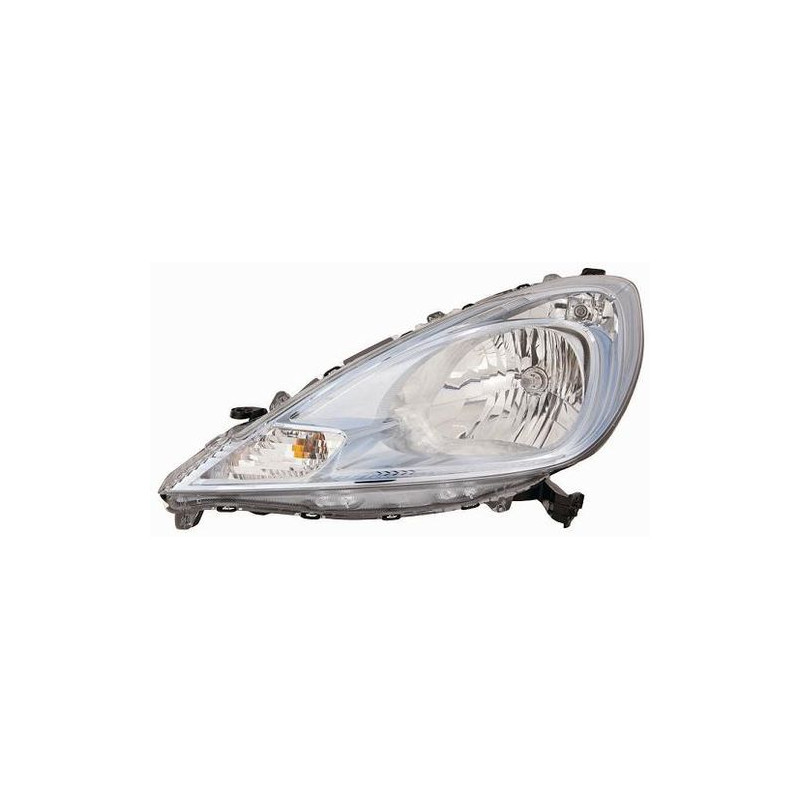 FARO FANALE PROIETTORE DX H4 CROMATA HONDA JAZZ (GK) 2011 2015 OEM 33100TF0G71