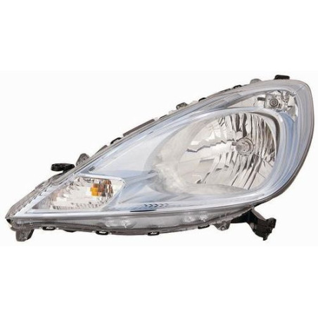 FARO FANALE PROIETTORE DX H4 CROMATA HONDA JAZZ (GK) 2011 2015 OEM 33100TF0G71