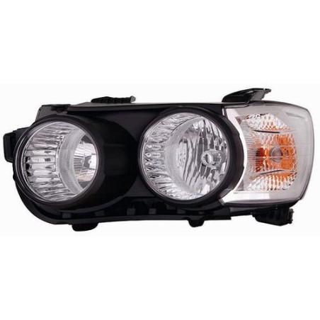FARO FANALE PROIETTORE SX H1,H7 NERA CHEVROLET AVEO SDN-H/B 2012  OEM 96831061
