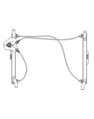 MECCANISMI ALZACRISTRALLO ANT DX 3 MINI CABRIO (R52) 2004 2008 OEM 51332756084