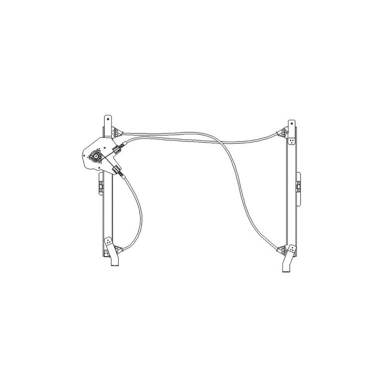 MECCANISMI ALZACRISTRALLO ANT DX 3 MINI CABRIO (R52) 2004 2008 OEM 51332756084