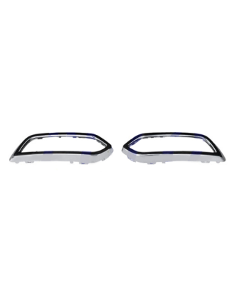 KIT MODANATURA PARAURTI POST DX/SX CROMATO RENAULT MEGANE H/B-SW (B9A/M/N) 2019  OEM 850B27471R