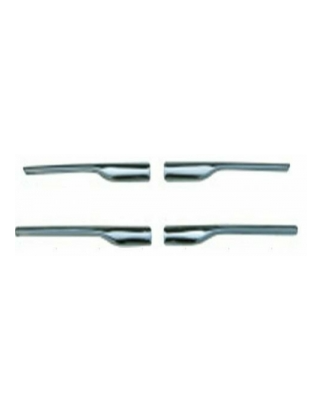 KIT MODANATURA GRIGLIA 5 CROM 4PZ DACIA LOGAN-MCV II 2012 2016 OEM 620724784R