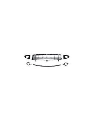 KIT GRIGLIA PARAURTI ANT INF 7 6PZ NERA RENAULT SCENIC (JA0/JA1) 2003 2009 OEM 7701477302