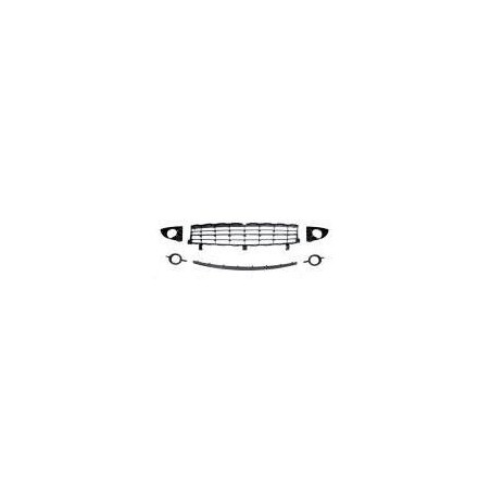 KIT GRIGLIA PARAURTI ANT INF 7 6PZ NERA RENAULT SCENIC (JA0/JA1) 2003 2009 OEM 7701477302