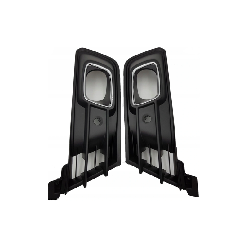 KIT GRIGLIA PARAURTI ANT DX/SX NERE C/SENS CROMATA RENAULT CAPTUR I (J5/H5) 2017 2020 OEM 261524960R