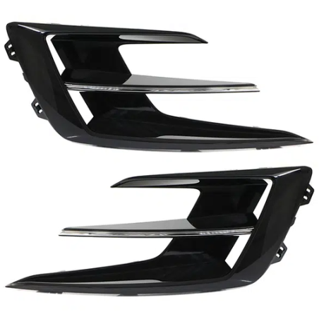KIT GRIGLIA PARAURTI ANT DX/SX CROMATA RENAULT MEGANE H/B-SW (B9A/M/N) 2019  OEM 261522050R