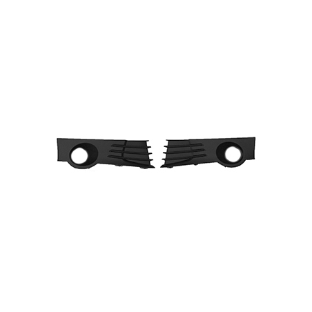 KIT GRIGLIA PARAURTI ANT DX/SX NERA FIAT TALENTO (296) 2016  OEM 6000619950